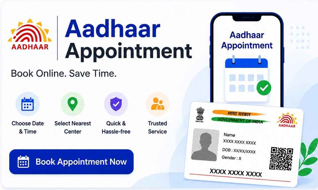 Aadhaar Appoinment