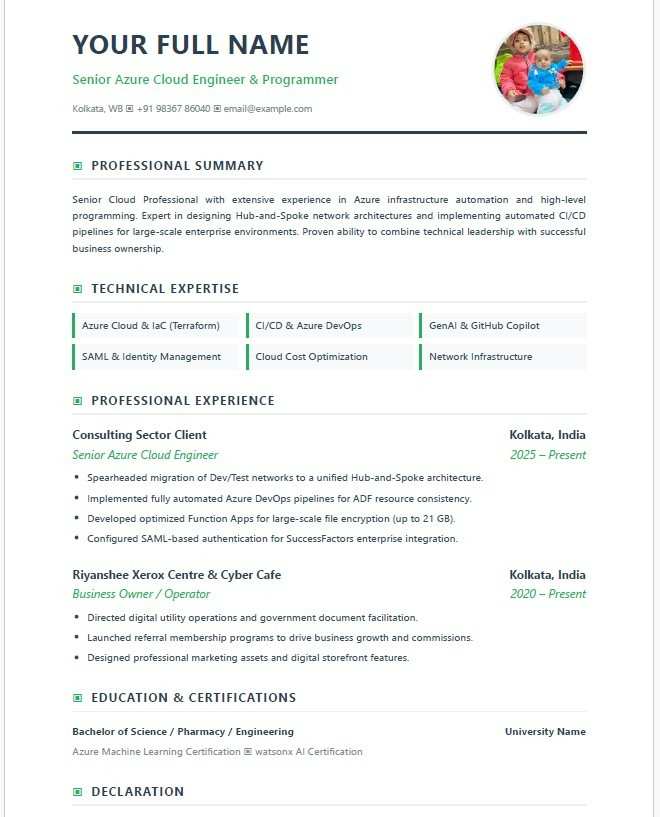 Resume Design